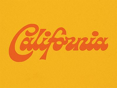 California Lettering handlettering lettering script type typography