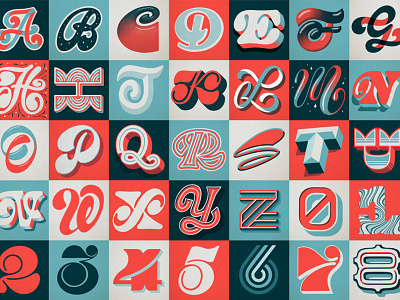 36 Days of Type Lettering Grid 2021 handlettering lettering type typography