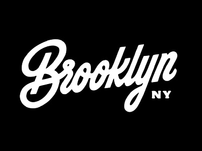 Brooklyn Lettering handlettering lettering script type typography