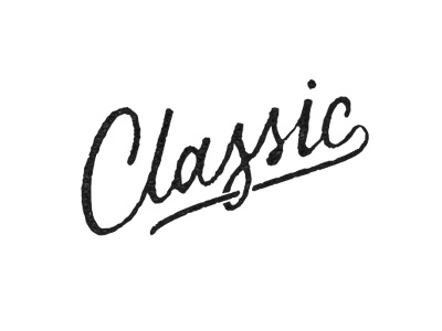 Classic bw classic handlettering lettering logo script type typography