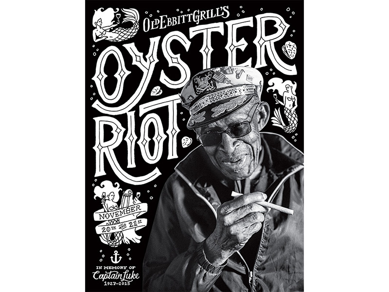 Oyster Riot Poster by Loren Klein on Dribbble