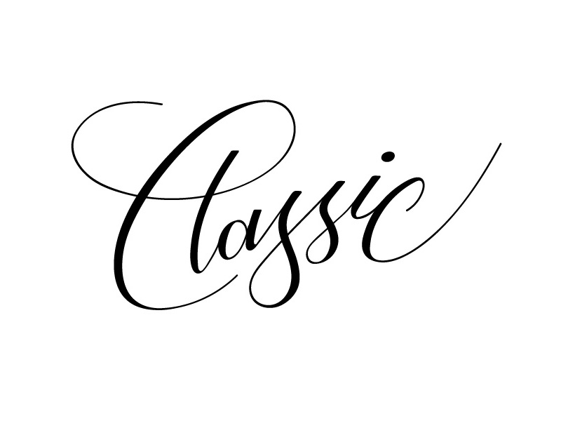 Classic Logo by Loren Klein on Dribbble