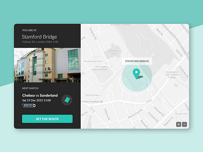 Location Tracker - Stamford Bridge