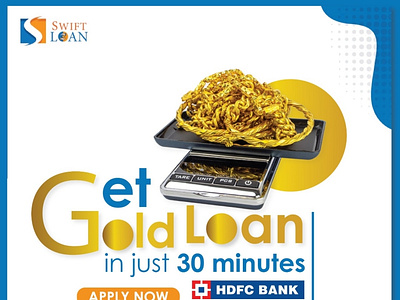 HDFC gold loan rate by Swift loans on Dribbble