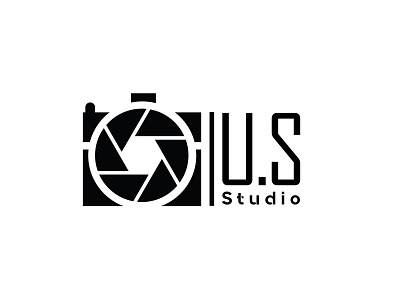 LOGO Design for Photography Studio. app branding design graphic design illustration logo typography ui ux vector