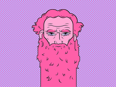 Lev Nikolayevich Tolstoy Pop Art