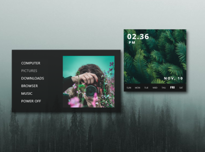 Fortunate - Rainmeter for windows