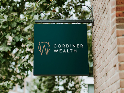 Cordiner Wealth art direction brand branding bristol design graphic design identity logo print uk