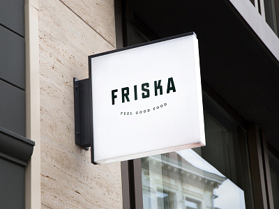 Friska Signage branding bristol design food signage