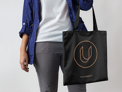 Uniquity Tote Bag branding bristol design monogram print