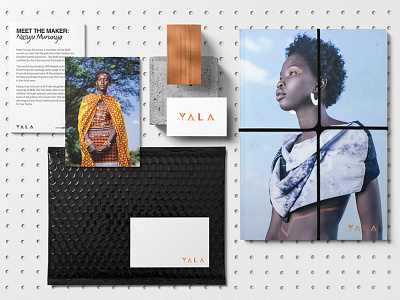 YALA (Update) brand branding bristol design fashion graphic design identity logo model packaging poster stationary uk