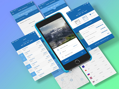 Mobile bank UI/UX