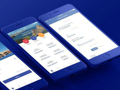 UI/UX of mobile app based digital bank