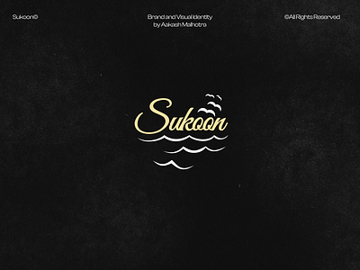 Sukoon - Brand and Visual Identity Design