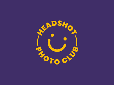 Headshot Photo Club | Logo branding graphic design icon illustration logo photography