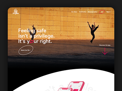 help me Angela | Website design app branding design graphic design icon illustration safety ui ux web website website design
