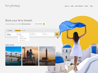 Ferry booking company