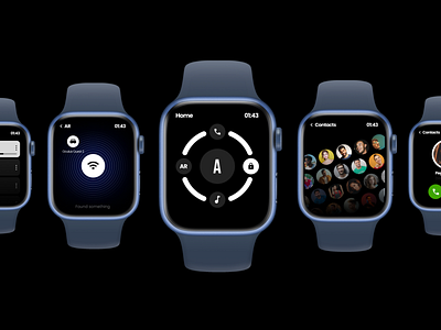 New Apple Watch Concept app design apple watch branding design graphic design illustration interaction design logo mobile app ui user experience watch