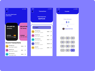 Money transfer app ( Sinzu) design digital mobile app money product design transfer ui ux wallet