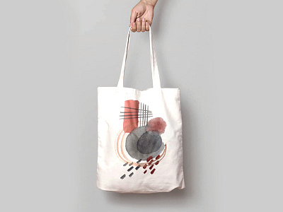 Abstract Art on bag