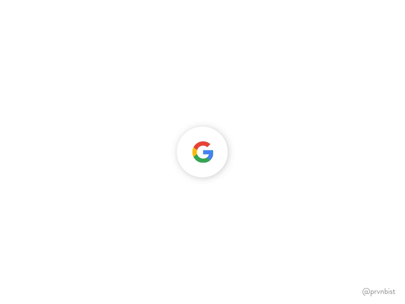 Google Search Concept app google material mobile search widget