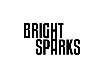 Bright Sparks Recruiter Logo branding clean ladder logo recruitment