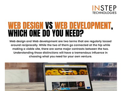 Web Design Vs Web Development, Which One Do You Need?