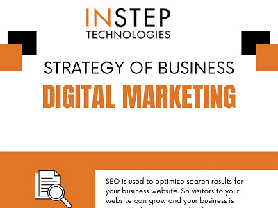 The Strategy of Digital Marketing branding design dig digital marketing illustration insteptechnologies mobile app development vector web design