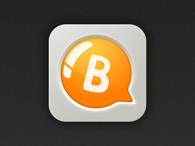 Bubbly Icon app icon ios iphone logo