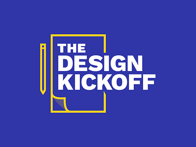 The Design Kickoff Logo branding design logo ringside