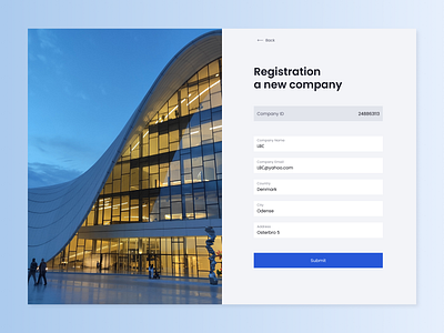 Ctor Registration Page app construction dashboard design figma platform register registration sign up signup software start ui uiux ux web design webdesign