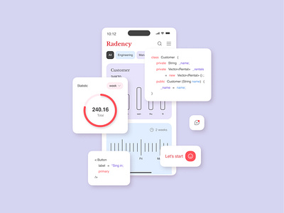 UI Mobile Elements android app chart code coding design designing elements figma forms ios mobile mobiledesign modal modals ui uiux ux