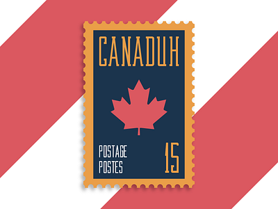 Canaduh Stamp canada canaduh stamp stickermule
