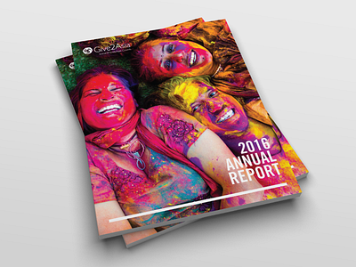 Give2Asia Annual Report asia brochure design illustration non profit print design typography