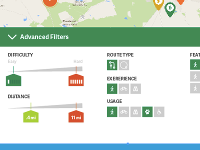 Map Filter, revision 102 hike finder map map filter outdoors trail finder website