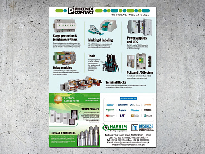 Hashim Trading Corporation branding brochure design flyer illustration logo magazine ad newspaper ad