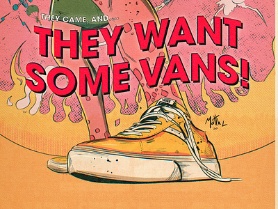 ALIENS WANT OUR VANS