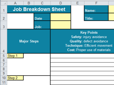 Work Breakdown Structure Template Excel (WBS) dashboards project project management projects templates ui
