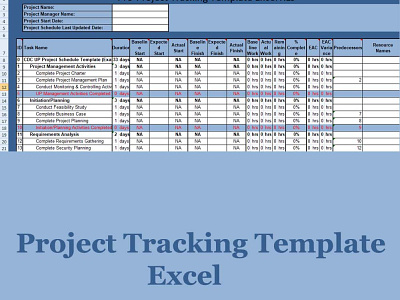 Download Multiple Project Tracking Template Excel branding dashboards logo project project management projects templates ui