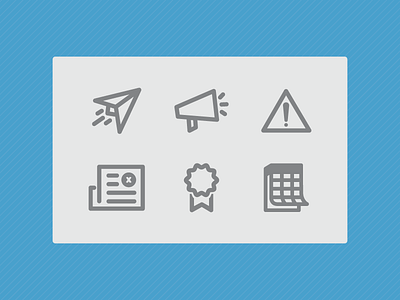 Message Center Icons hi kuu icon design illustration kuuhubbard lf message center ui vector