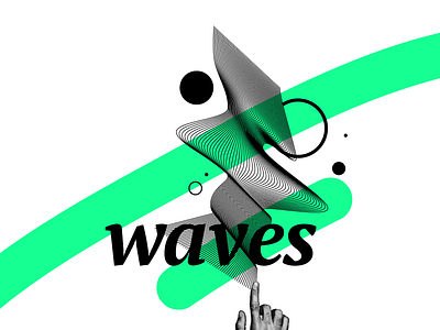 Waves collage