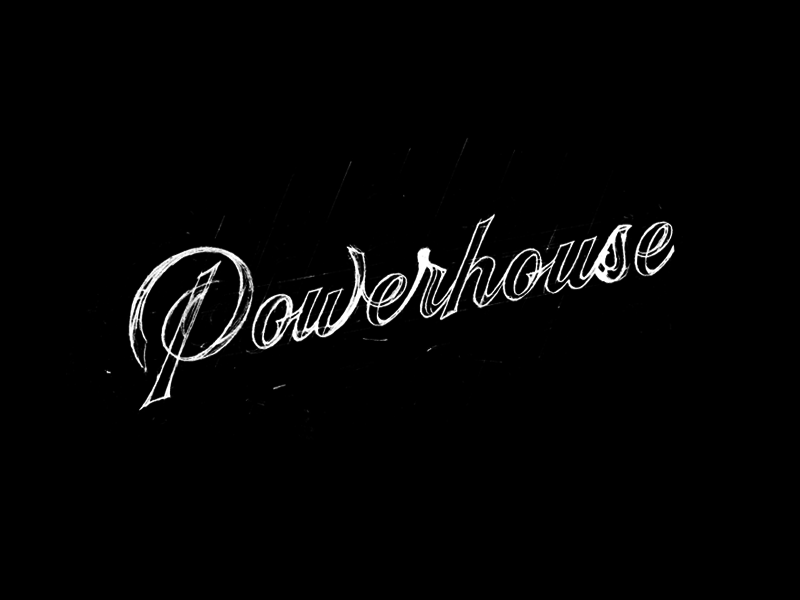 Powerhouse Custom Type Logo by Matthew Lloyd Listor on Dribbble