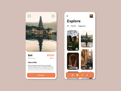 Travel App Concept