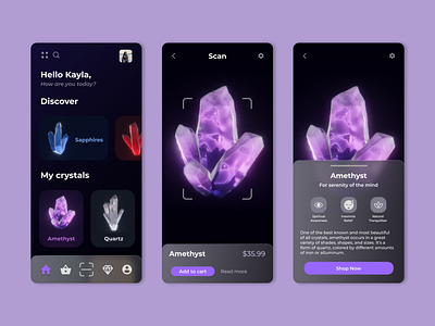 Crystal Identifier App Concept
