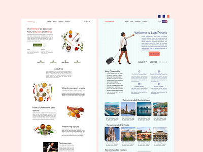 Landing Page Website Designs