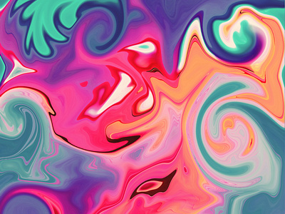 Abstract liquified