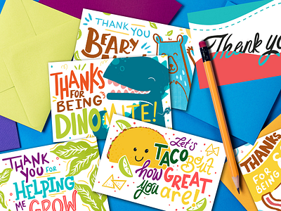 Let Grow Thank You Cards