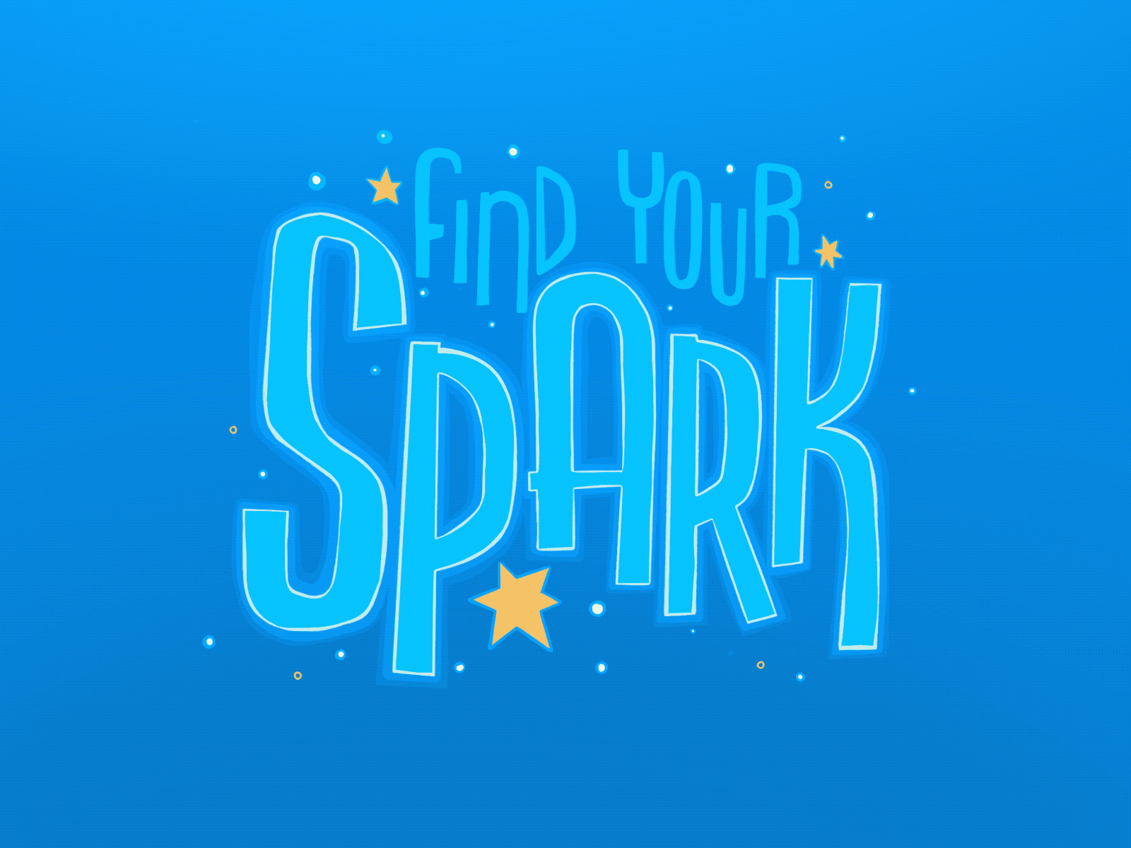 Find Your Spark - Disney/Pixar Soul animation design digital gif handlettering illustration lettering procreate art type typography