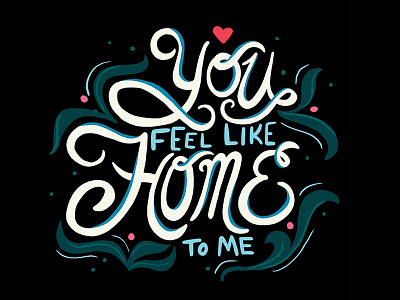 Home design design art digital drawing handlettering home lettering love procreate type type art typography