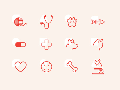 Veterinary Icons animals cat dog iconography medical medical care medicine pet care pets veterinarian veterinary